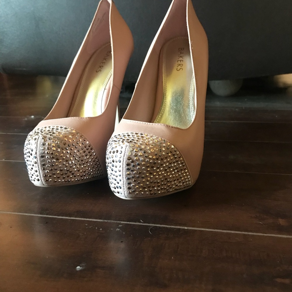 Bakers rhinestone heels